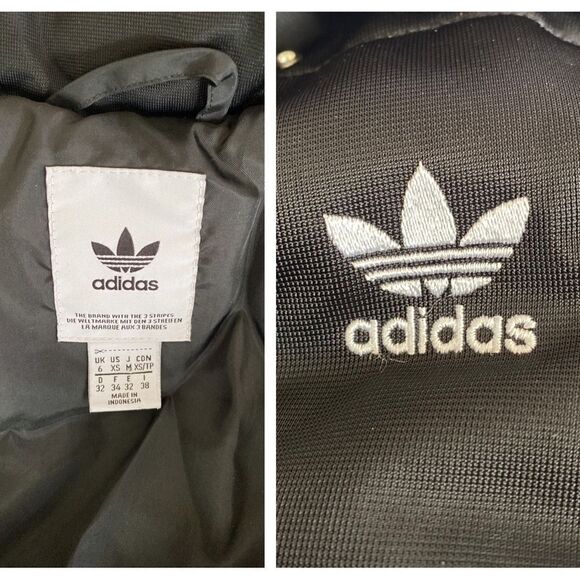 🎉HOST PICK🎉 Adidas Originals Tracktop Puffer Jacket Black - Picture 15 of 15